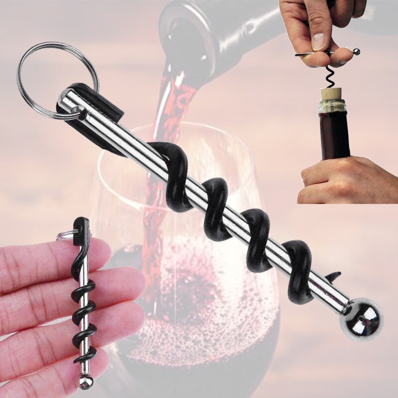 Spiral Stainless Steel Corkscrew